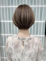 ゴカンムード(Gokan mood)&nbsp;髪質改善縮毛矯正ハイライトショートカット30代40代