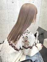 ローレン(Lolen.) ミルクティーグレージュ/似合わせカット/ストレートロングヘア