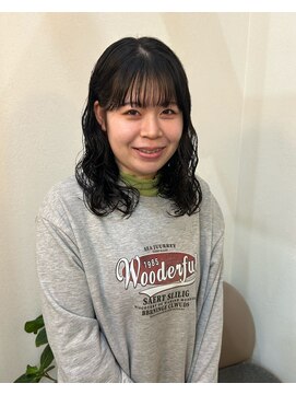 エフ ヘアーアンドリラクゼーション(F. hair & relaxation) ミディアムパーマ3.4