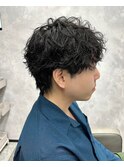 スパイラルパーマ