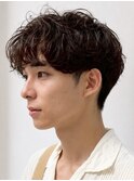 波巻きツイストスパイラル/リバースセンターパート/ニュアンス