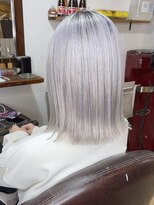 ブレイズヘアー(BLAZEhair)&nbsp;【至高のツヤ感】ホワイトシルバー×ブリーチ３回