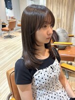 リアン 綱島(Lien) ラテグレージュ/透明感カラー/レイヤーカット/顔周りカット