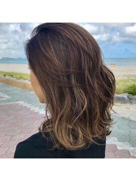 パドドゥ レキオ(pas de deux LEQUIOS) 外ハネグレージュハイライト