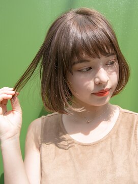 リリアン 青山(relian) まとまるボブ×アッシュベージュ☆