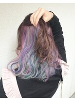 シェリ ヘアデザイン(CHERIE hair design)&nbsp;インナーユニコーンカラー☆