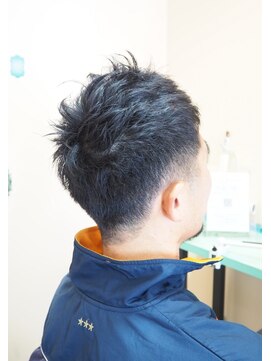 アナザードア(another door) メンズスタイル　大人のアシンメトリーツーブロック