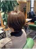 前下がりショートボブ