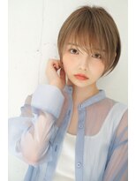 ラミ(L'ami) 【東 純平】大人可愛い スッキリ シャープ ショートボブ