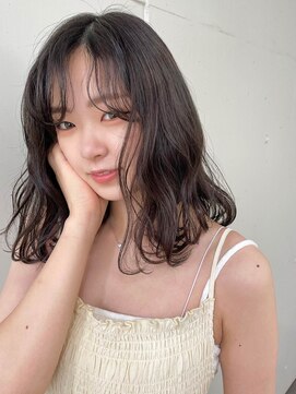 シロ(SiLO) 〈medium〉柔らかい暗色◯透け感グレージュ