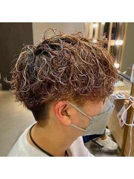 ウノプリール 茶屋町店(unopulir) 【メッシュ×波巻き】モテ髪パーマ