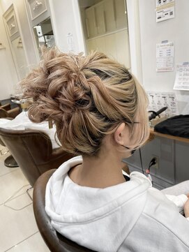 テトラ バイ ネオリーブ 横浜西口店(tetra by neolive) 横浜★アレンジ　着付け　メイク　セット　編み込み