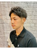 グレイスフル バーバープラチナム 六本木店(Graceful Barber platinum) ツーブロック束感ショート