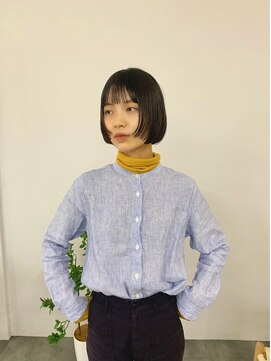 ディッシィ 立川(D'ICI) 前上がりボブ