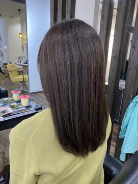ヘアープロポーザー ラグ(hair proposer Leggu) 白髪染めでも透明感！グレージュカラー