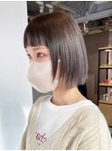 シアラベンダーボブ_大人ガーリーチョコレート_ba444321