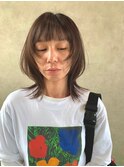 ミディアムウルフ フェイスレイヤー