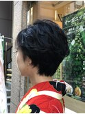 ショート×ゆるふわ巻き