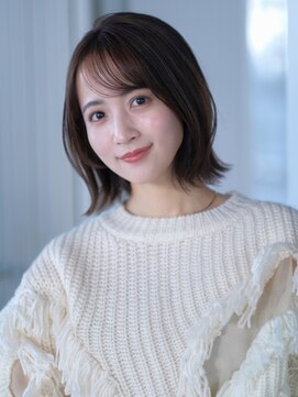 ガーデンヨコハマエスト(GARDEN YOKOHAMA est) 似合わせカット　イメチェンヘアスタイル　レイヤー　ボブ　前髪