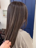 ラゴム 池袋(LAGOM)&nbsp;ナチュラルな細ハイライト[池袋/髪質改善]