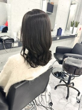 エンディアリング 東銀座(Endearing) 銀座/東銀座/切りっぱなしボブ/エアリーロング/ピンクブラウン