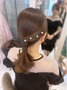 ヘアメイク マリア 福岡天神西通り(hair make MARIA) タイト編みおろし