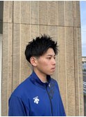 アップバングショート