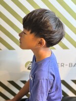 バーバーバー アカバネ(BARBER-BAR AKABANE)&nbsp;キッズカット 可愛らしいショートマッシュ#2