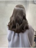 透明感カラー_アッシュグレージュ
