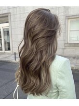 ◆こだわりの発色! 外国人風艶カラー【髪質改善オージュア/ヘッドスパ/白髪染め/イルミナカラー/縮毛矯正】