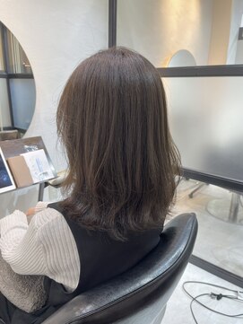 ケー 北千住(K.) 冬のオススメ赤味無し「オリーブグレージュ」【北千住髪質改善】