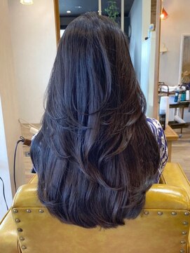 レガロヘアーデザイン(Regalo hair design) レガロ☆レイヤーカット×サファイアアッシュ