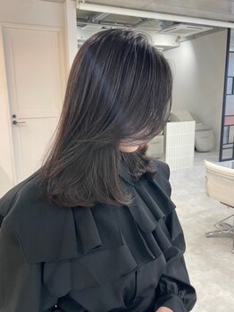 ナンバー アリア 三軒茶屋(N° aria)の写真/*学割U24クーポン有*シアーカラー/派手カラーで、トレンドも個性も手に入るスタイルは《number》にお任せ♪