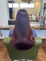 ブランチ(branch)&nbsp;ブリーチなしワインレッド