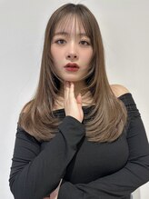 リリット(ReLit) ハイライトレイヤーカットマロンベージュ10代20代30代40代50代