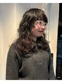 【チクロ】レイヤーニュアンスパーマ