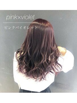 アンジェ(Ange) ダブルカラー、インナーカラー、ハイライト、エクステ、ブリーチ