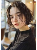 トッカ 札幌(tocca) ショートボブゆるパーマ