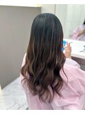 心斎橋プルエクステビフォーアフターボブ→自然なロング