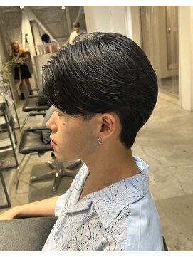 フォト 新宿(foto) 曲がる縮毛矯正/センターパート/髪質改善