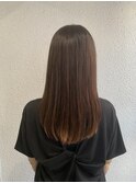 酸性ストレートセミロング