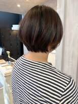 キャアリー(Caary)&nbsp;福山人気ショートボブ10代20代30代チョコレートブラウン小顔艶髪