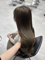 ルクス(Luxs)&nbsp;透け感　オリーブベージュ