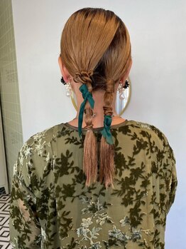 特別な日はプロの技でより華やかに可愛く♪結婚式やパーティーにも、シーンに合わせて可愛く仕上げます◎