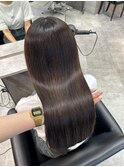 透明感カラー/アッシュブラウン【lana hair新宿】