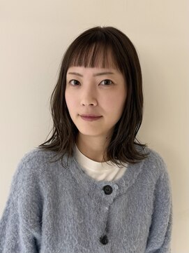 【ミディアム】ミディアムボブ