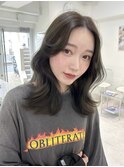 a14ブリーチなしオリーブベージュ透明感カラーケアカラー