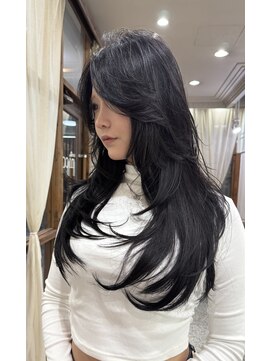 ニコ(nico.) 韓国レイヤーカーテンバング