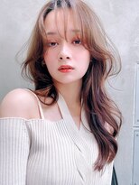 オーウェル 銀座(Owelle) レイヤーカットグレージュカラー髪質改善艶髪/銀座有楽町日比谷7