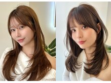 『顔周りの繊細なカット×計算されたレイヤーカット』骨格・髪質に合わせた似合わせヘアをHue で★